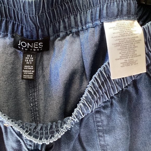 Drapey Cargo Joggers *Chambray* 100% Tencel* Summer Capsule Item! - Picture 4 of 4